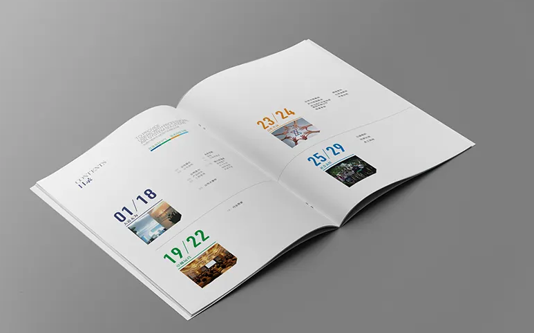 哈尔滨企业画册印刷厂家、可定制生产企业宣传画册